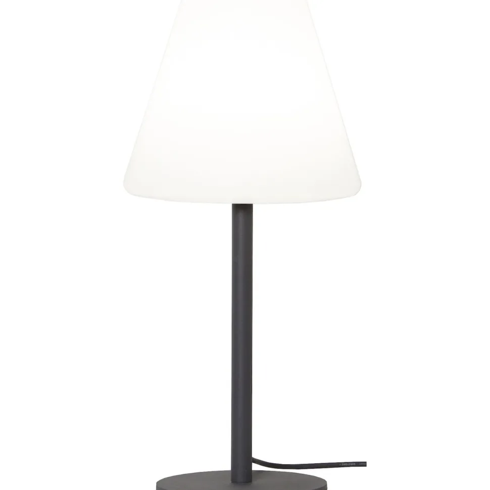 Ulkopöytävalaisin Star Trading GardenLight 280x280x600 mm harmaa