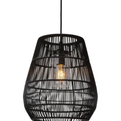 Ulkoriippuvalaisin Lucide Nerida Ø35cm, 1xE27, IP44, luonnollinen