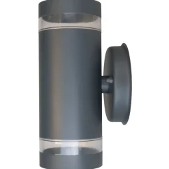 Ulkoseinävalaisin Airam Alppila XL-W max 2x35W GU10 225x115x121 mm IP44 antrasiitti