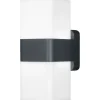 Ulkoseinävalaisin Osram Smart+ Wifi Cube ylös/alas RGB + W 3000K tummanharmaa