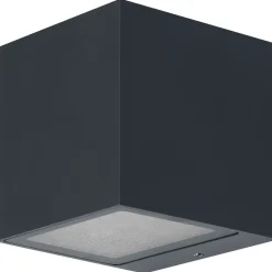Ulkoseinävalaisin Osram Smart+ Wifi Brick ylös/alas RGB + W 3000K tummanharmaa