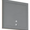 Ulkoseinävalaisin Trio Fortaleza LED 14x14cm ladattava liike- ja hämärätunnistin antrasiitti