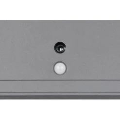 Ulkoseinävalaisin Trio Fortaleza LED 14x14cm ladattava liike- ja hämärätunnistin antrasiitti
