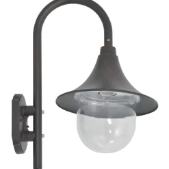 Ulkoseinävalaisin e27 42 cm alumiini pronssi