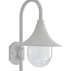 Ulkoseinävalaisin e27 42 cm alumiini valkoinen