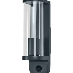 Ulkoseinävalaisin liiketunnistimella Osram Endura Classic Tubular E27 IP44 tummanharmaa