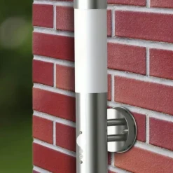 Ulkoseinävalaisin liiketunnistimella ruostumaton teräs