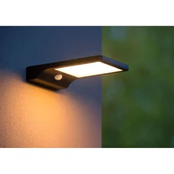 Ulkoseinävalaisin Lucide Basic LED 1x3W IP44 musta