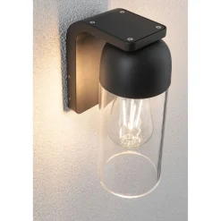 Ulkoseinävalaisin Paulmann Lantea, IP44, 91x144mm, antrasiitti