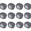 Ulkotilan aurinkoenergia led spottivalo kiven muotoinen 12kpl
