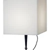 Ulkovalaisin Star Trading Gardenlight 380x380x380 mm valkoinen