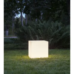 Ulkovalaisin Star Trading Gardenlight 380x380x380 mm valkoinen