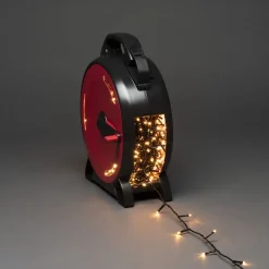 Ulkovalosarja kelalla Konstsmide, 1000 x LED, 69m, lämminvalkoinen, 2600K