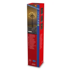 Ulkovalosarja Konstsmide Voikukat, IP44, 3-osainen, 192 x LED, amber