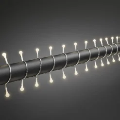 Ulkovalosarja Konstsmide, 6.32m, 80 x lämminvalkoinen LED, kirkas kaapeli