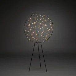 Unisieppari jaloilla Konstsmide, 160 x LED, Ø60x117cm