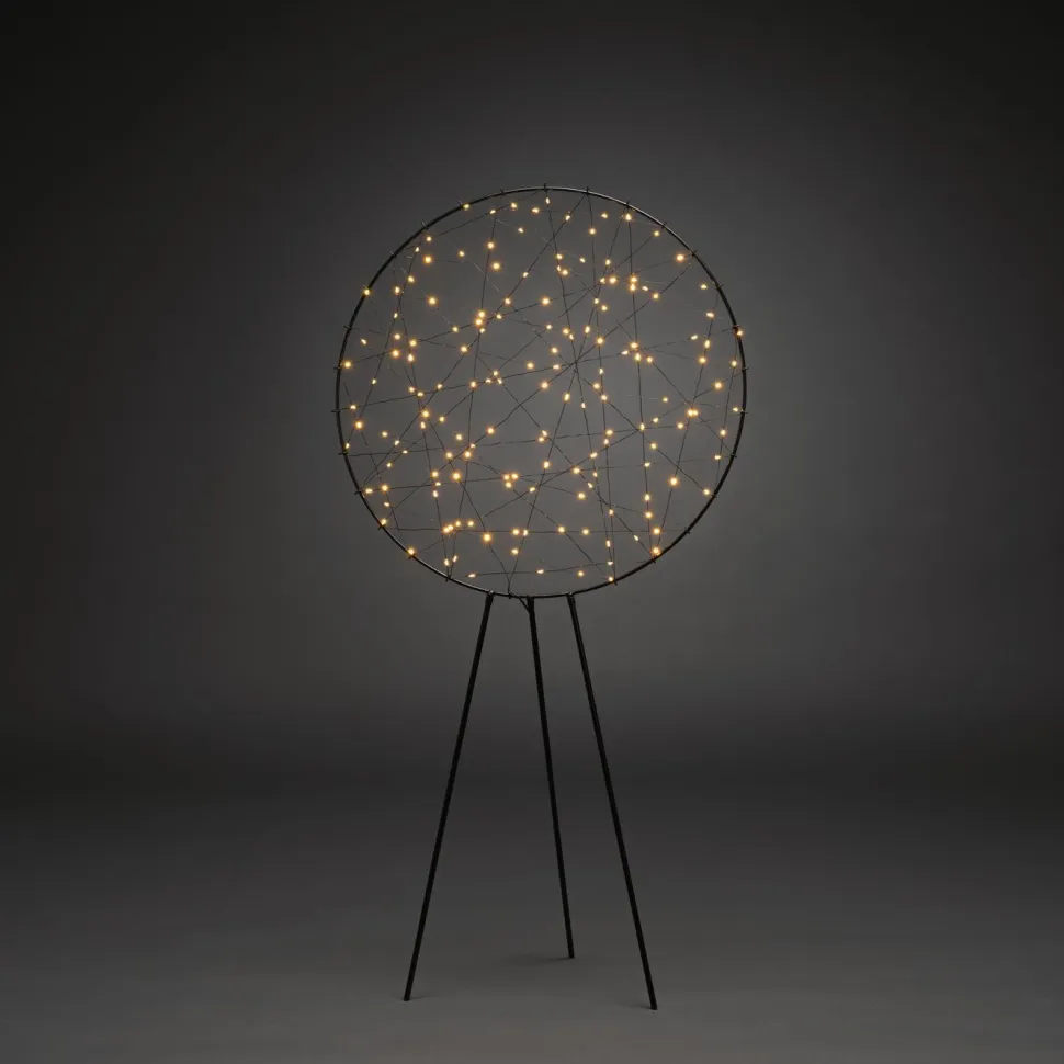 Unisieppari jaloilla Konstsmide, 160 x LED, Ø60x117cm