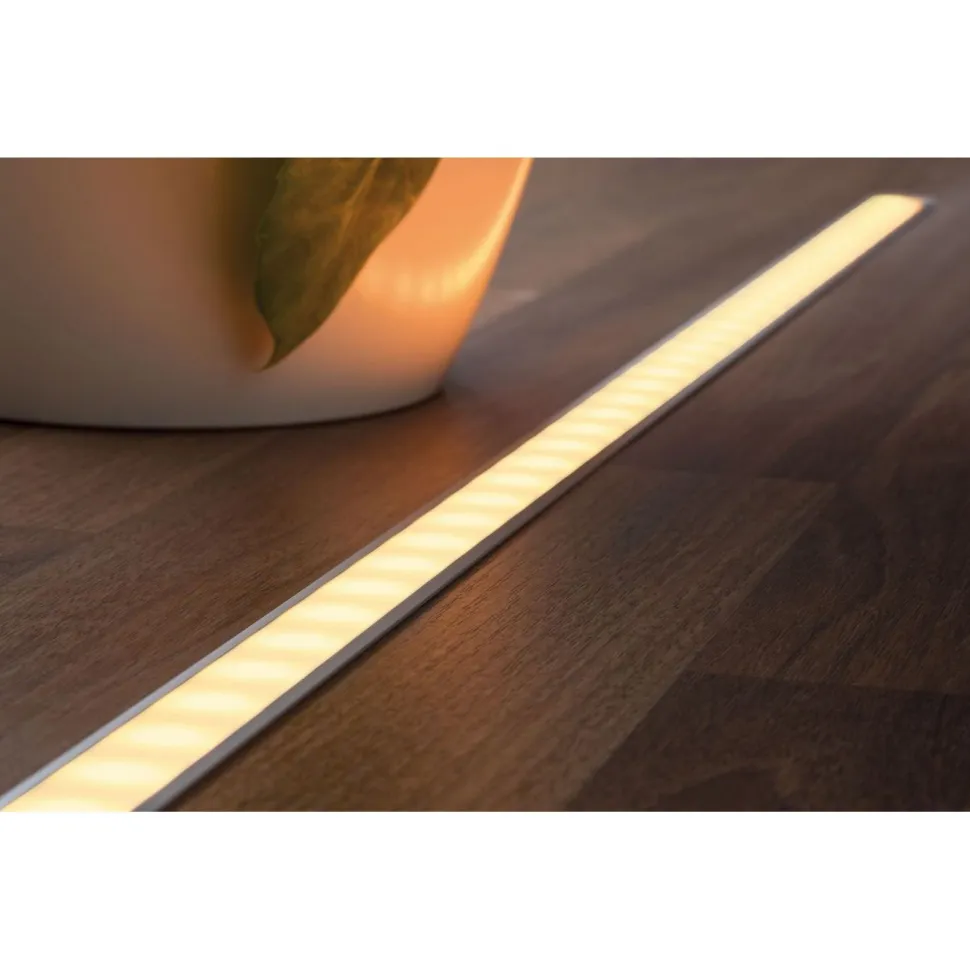Upotettava lattiaprofiili LED-nauhalle Paulmann, 1m, alumiini