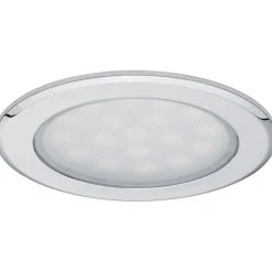 Upotettava LED-kalustevalaisin Paulmann Mirror, 2kpl, Ø65mm, 2.5W, 180lm, 3000K, mattavalkoinen