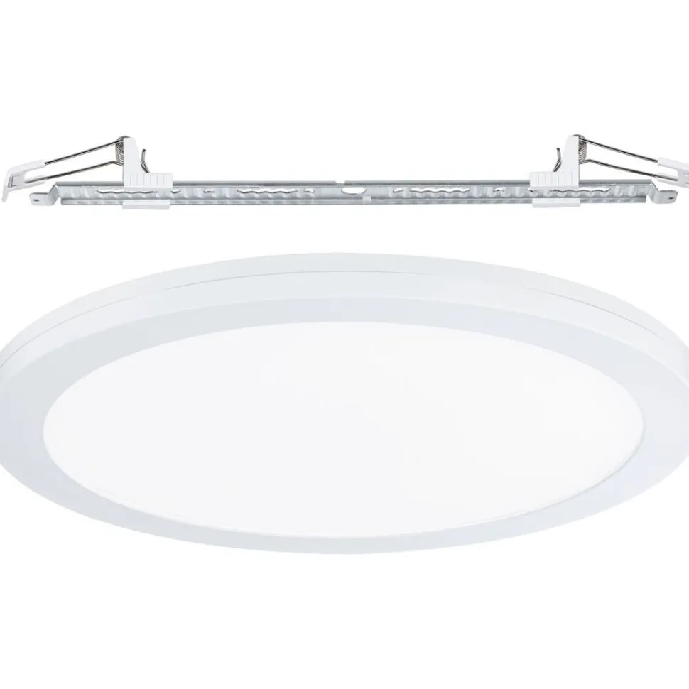 Upotettava LED-paneeli liiketunnistimella Paulmann 2in1 Cover-it, Ø33cm, 22W, 4000K, mattavalkoinen