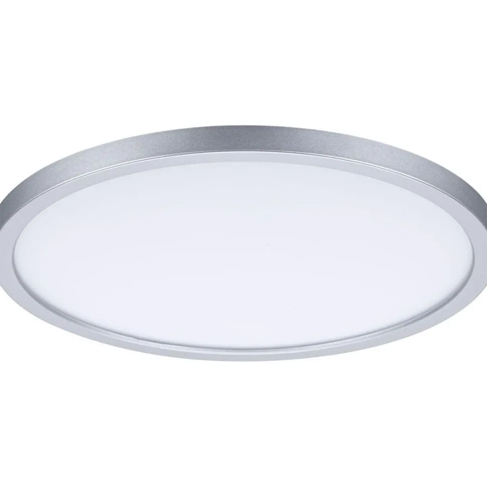 Upotettava LED-paneeli Paulmann VariFit Areo, IP44, Ø23cm, 16W, 4000K, himmennettävä, mattakromi