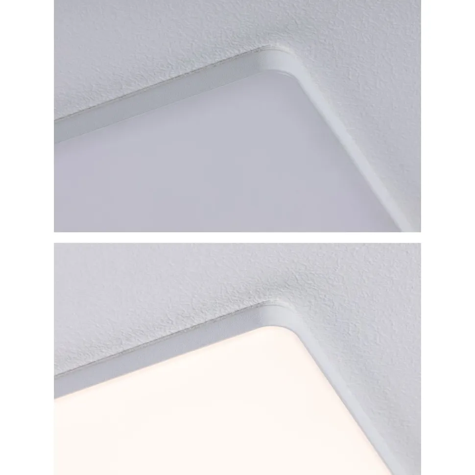 Upotettava LED-paneeli Paulmann VariFit Veluna Edge, IP44, 9x9cm, 6W, 3000K, himmennettävä, valkoinen