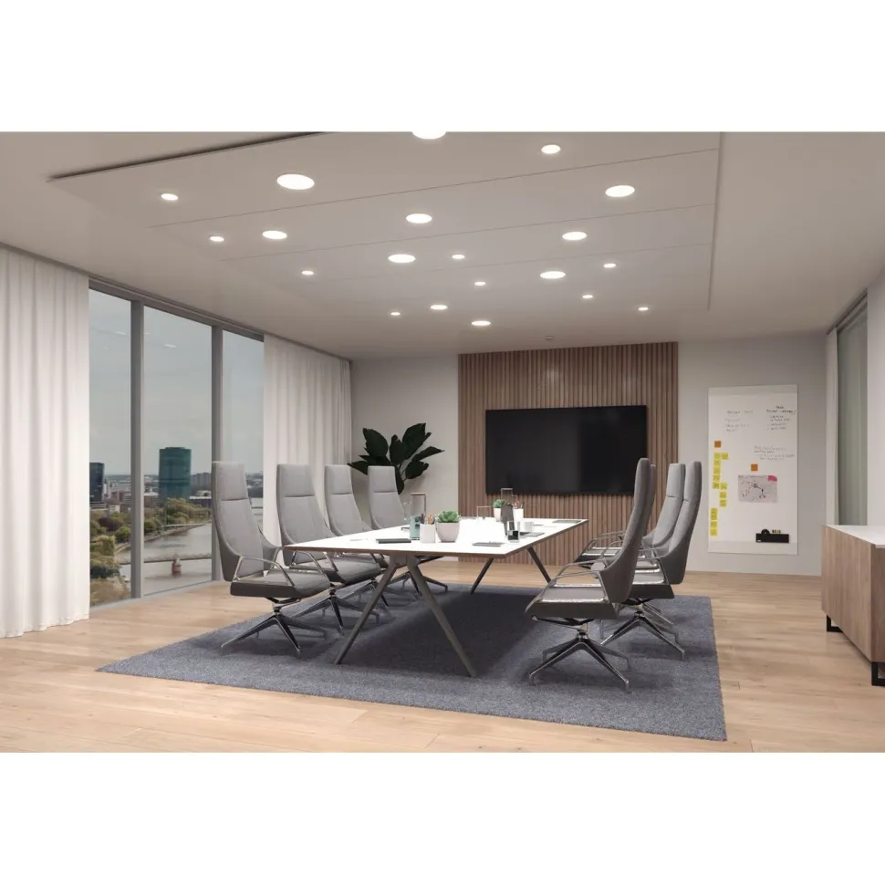 Upotettava LED-paneeli Paulmann VariFit Veluna Edge, IP44, Ø9cm, 6W, 4000K, himmennettävä, valkoinen
