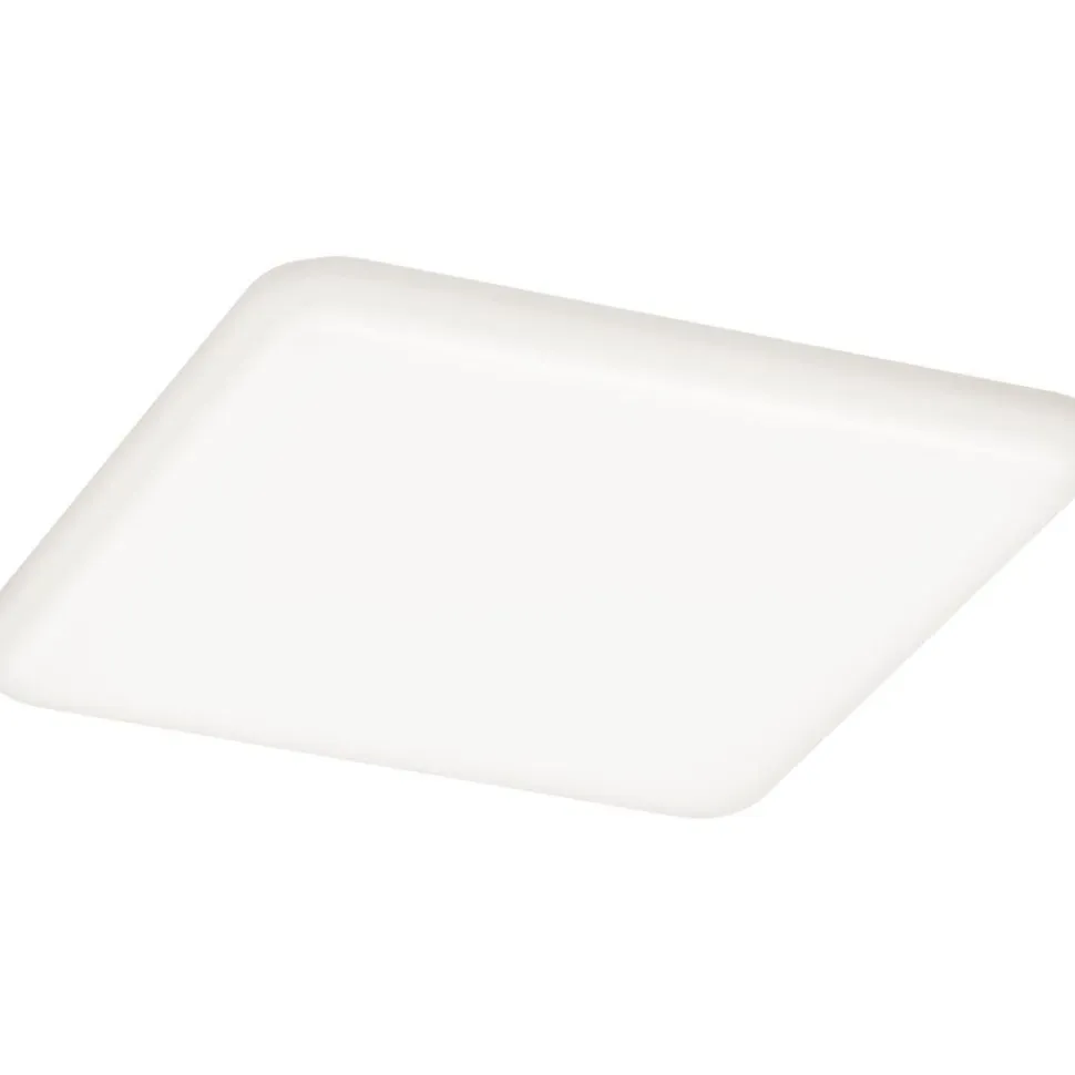 Upotettava LED-paneeli Paulmann Veluna, IP44, 12.5x12.5cm, 8.5W, 4000K, satiini