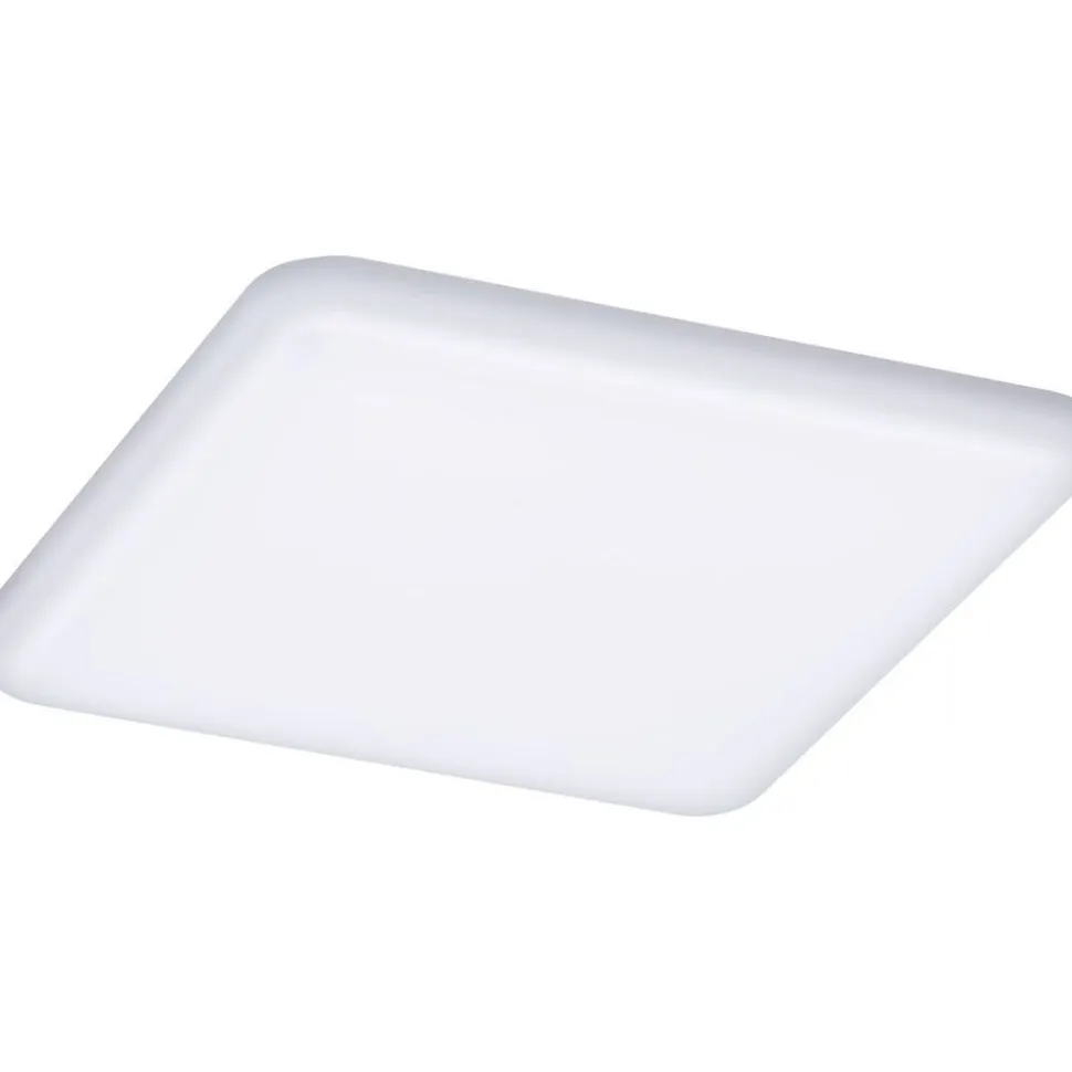 Upotettava LED-paneeli Paulmann Veluna, IP44, 12.5x12.5cm, 8.5W, 4000K, satiini