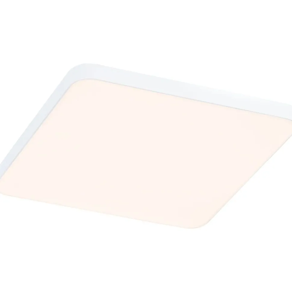 Upotettava LED-paneeli Paulmann VariFit Veluna Edge, IP44, 12x12cm, 8.5W, 3000K, valkoinen