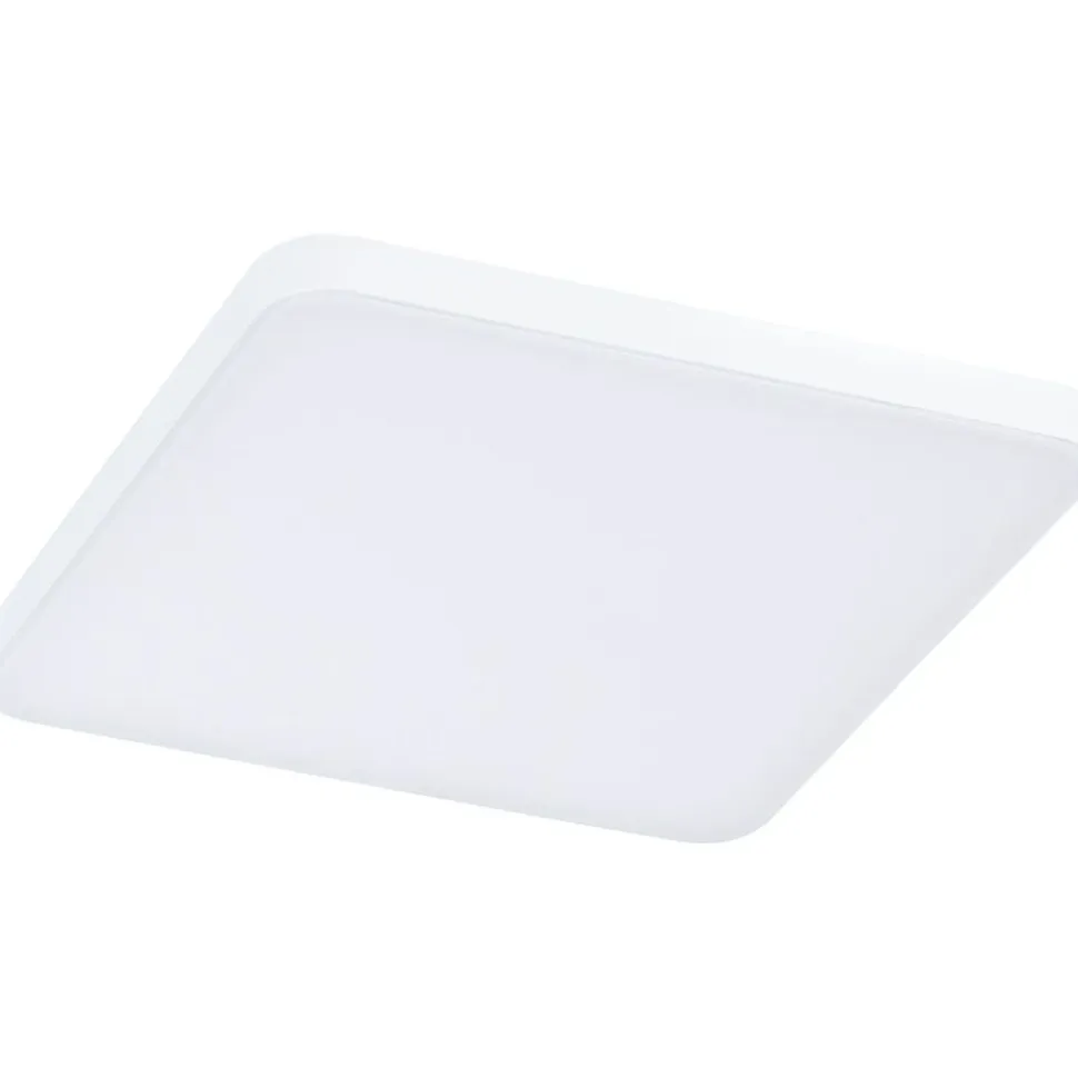 Upotettava LED-paneeli Paulmann VariFit Veluna Edge, IP44, 12x12cm, 8.5W, 3000K, valkoinen