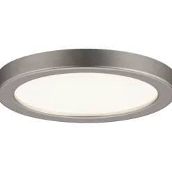 Upotettava LED-paneeli Paulmann Areo, Ø8cm, 5W, 3000K, mattanikkeli
