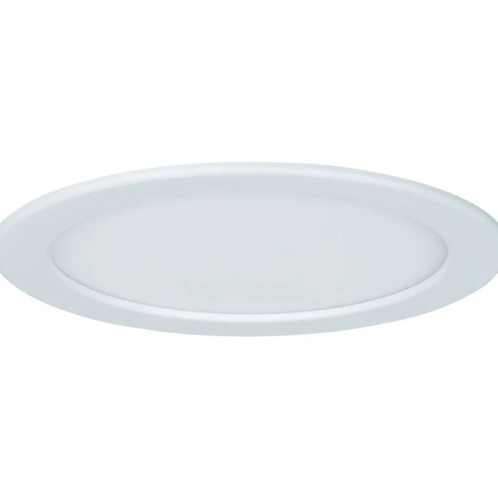 Upotettava LED-paneeli Paulmann, IP44, Ø22cm, 16.5W, 4000K, valkoinen