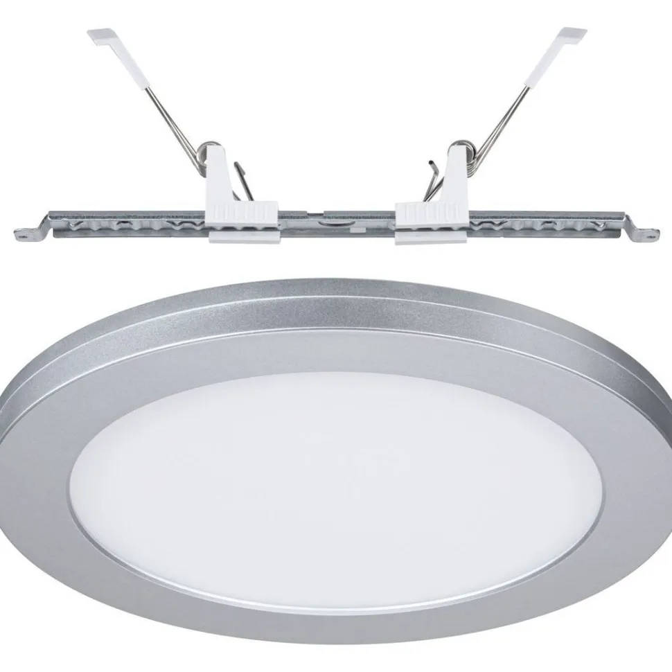 Upotettava LED-paneeli Paulmann 2in1 Cover-it, Ø22.5cm, 16.5W, 4000K, mattavalkoinen