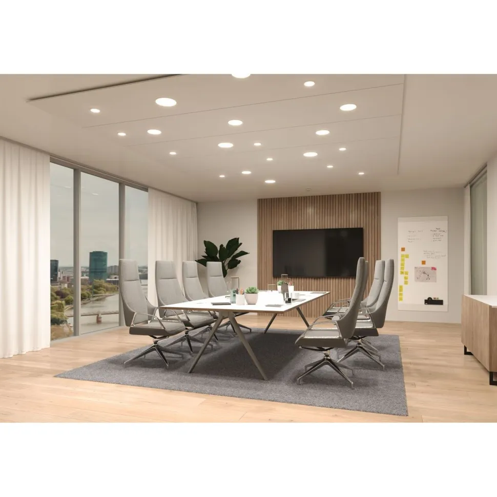 Upotettava LED-paneeli Paulmann VariFit Veluna Edge, IP44, Ø20cm, 17W, 3000K, himmennettävä, valkoinen