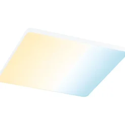 Upotettava LED-paneeli Paulmann Veluna Edge, Smart Home Zigbee 3.0, IP44, 20x20cm, 18W, säädettävä värilämpötila, valkoinen