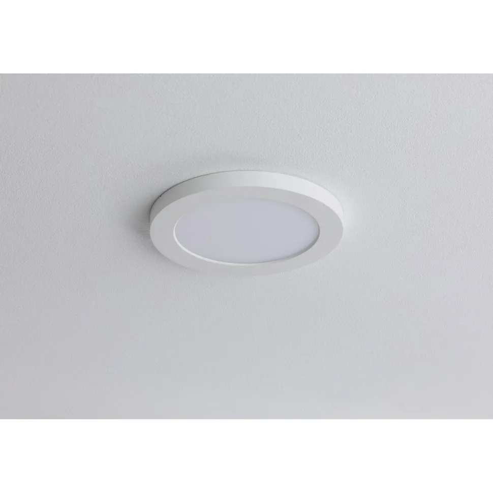 Upotettava LED-paneeli Paulmann Cover-it Promo, Ø16.5cm, 12W, 3000K, mattavalkoinen
