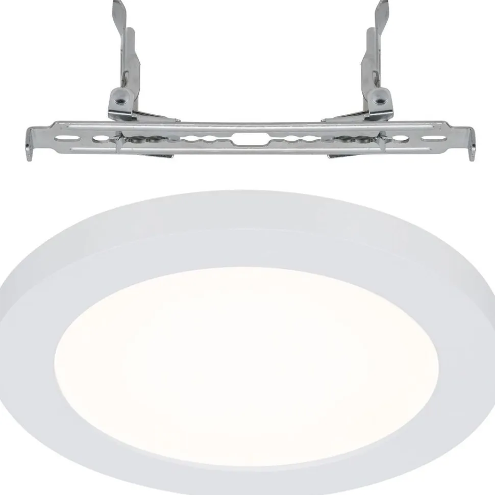 Upotettava LED-paneeli Paulmann Cover-it Promo, Ø16.5cm, 12W, 3000K, mattavalkoinen