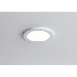 Upotettava LED-paneeli Paulmann Cover-it Promo, Ø16.5cm, 12W, 3000K, mattavalkoinen