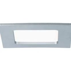 Upotettava LED-paneeli Paulmann, IP44, 11.5x11.5cm, 6W, 4000K, valkoinen
