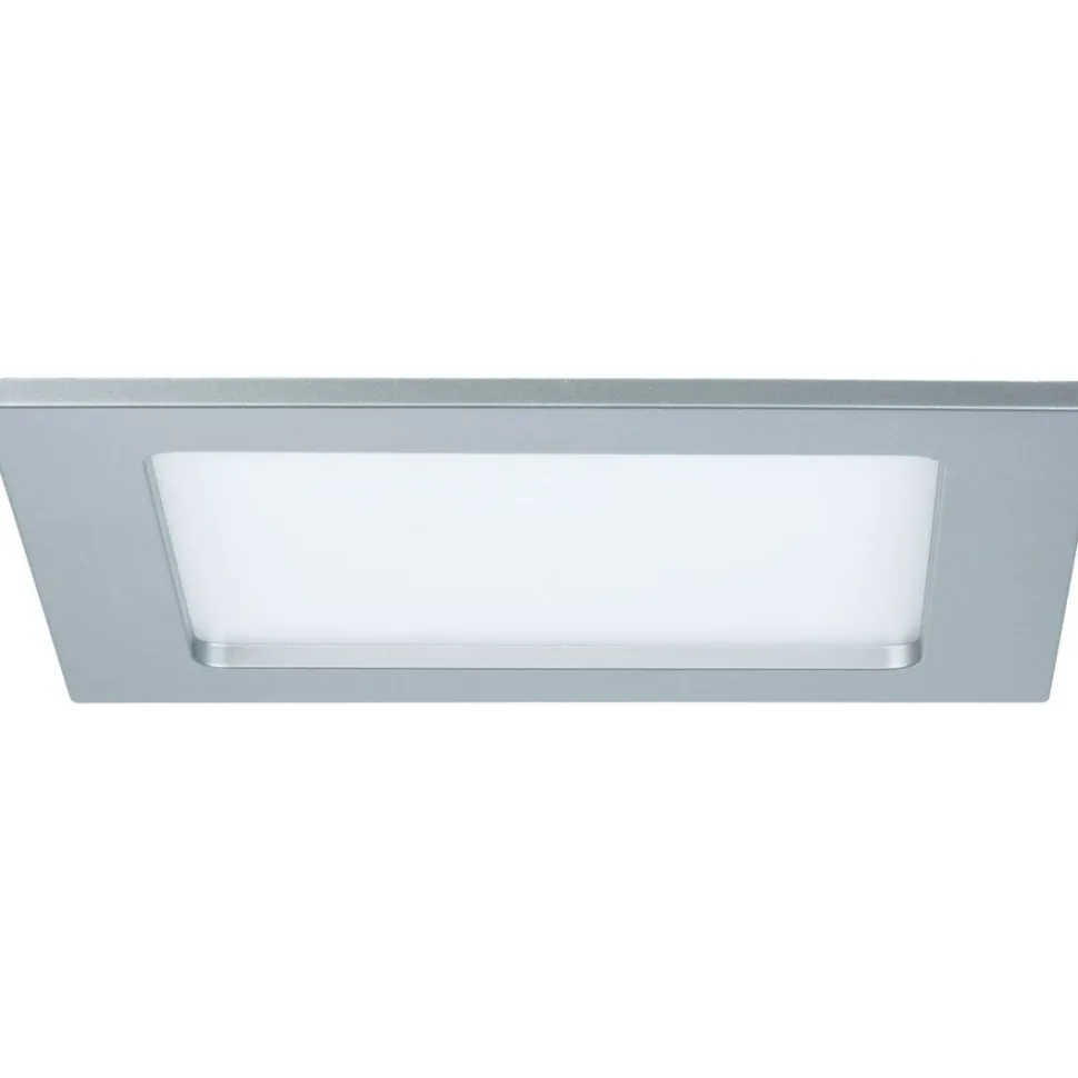 Upotettava LED-paneeli Paulmann, IP44, 16.5x16.5cm, 12W, 4000K, valkoinen