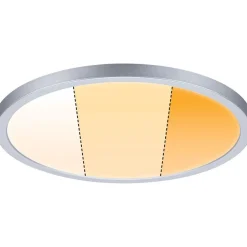 Upotettava LED-paneeli Paulmann VariFit Areo, IP44, Ø23cm, 16W, säädettävä värilämpötila, musta