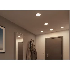 Upotettava LED-paneeli Paulmann VariFit Areo, IP44, Ø17.5cm, 13W, 4000K, himmennettävä, valkoinen