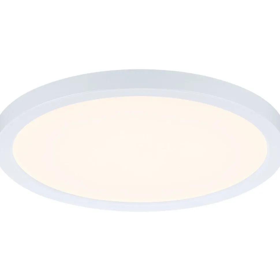 Upotettava LED-paneeli Paulmann VariFit Areo, IP44, Ø17.5cm, 13W, 4000K, mattakromi