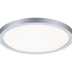 Upotettava LED-paneeli Paulmann VariFit Areo, IP44, Ø17.5cm, 13W, 4000K, mattakromi