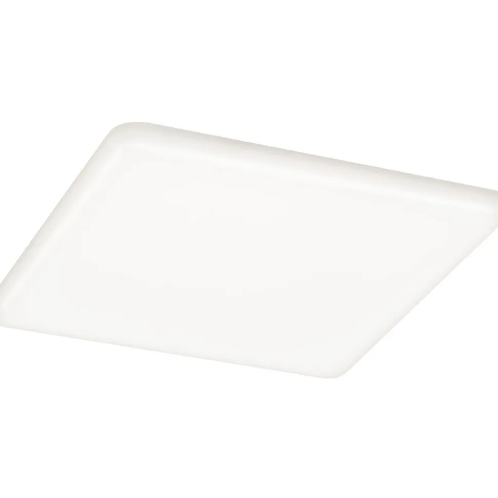 Upotettava LED-paneeli Paulmann Veluna, IP44, 18.5x18.5cm, 17.5W, 4000K, satiini