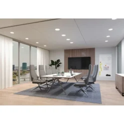 Upotettava LED-paneeli Paulmann Veluna Edge, Smart Home Zigbee 3.0, IP44, Ø16cm, 15.5W, säädettävä värilämpötila, valkoinen