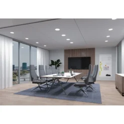 Upotettava LED-paneeli Paulmann Veluna Edge, Smart Home Zigbee 3.0, IP44, Ø16cm, 15.5W, säädettävä värilämpötila, valkoinen