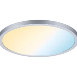 Upotettava LED-paneeli Paulmann VariFit Areo, Smart Home Zigbee 3.0, IP44, Ø23cm, 16W, säädettävä värilämpötila, valkoinen