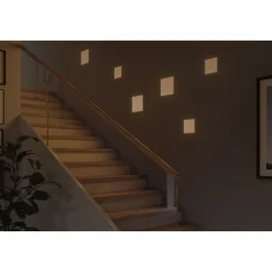 Upotettava LED-paneeli Paulmann VariFit Areo, IP44, 17.5x17.5cm, 13W, 3000K, himmennettävä, valkoinen